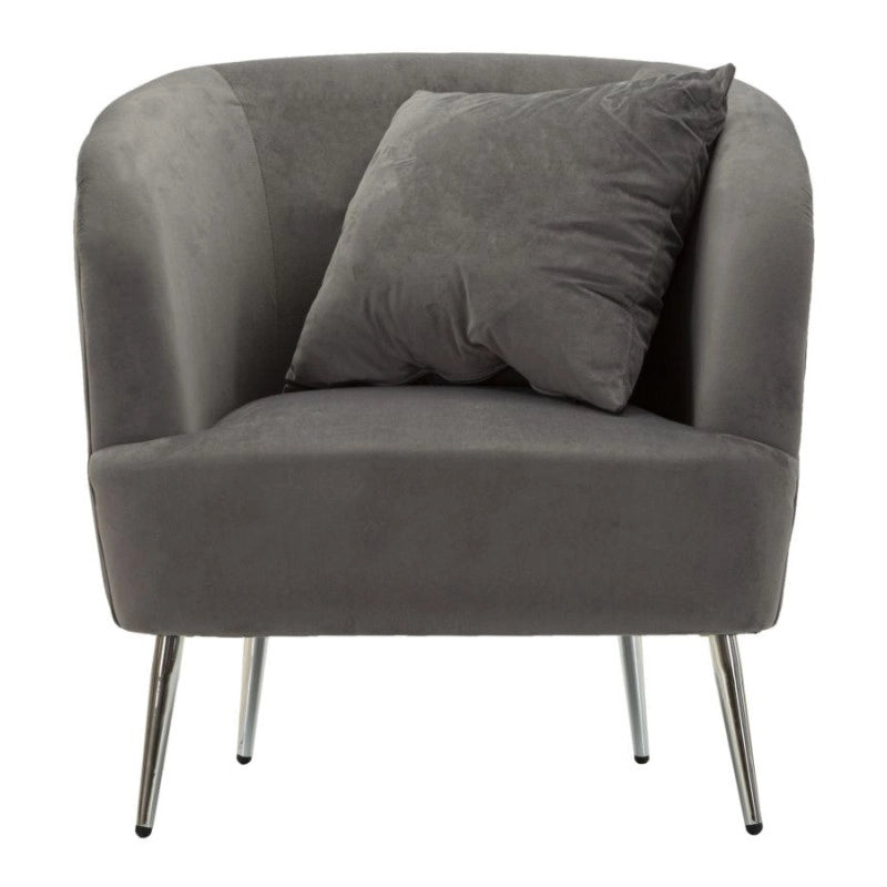 Poltrona Silvery Con Cuscino cm 73x66x78