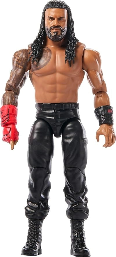 WWE Main Event - Roman Reigns, Superstar collezionabile Top Picks, action figure con 14 punti di articolazione e aspetto