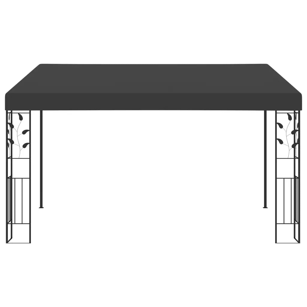 Gazebo | Pergolato a Parete 4x3x2,5 m Antracite