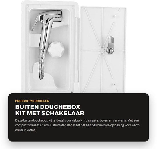 Kit di doccia esterno con interruttore per imbarcazioni e camper