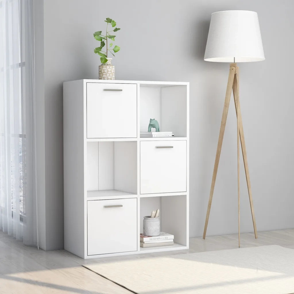 Armadietto Bianco 60x29,5x90 cm in Legno Ingegnerizzato 801134
