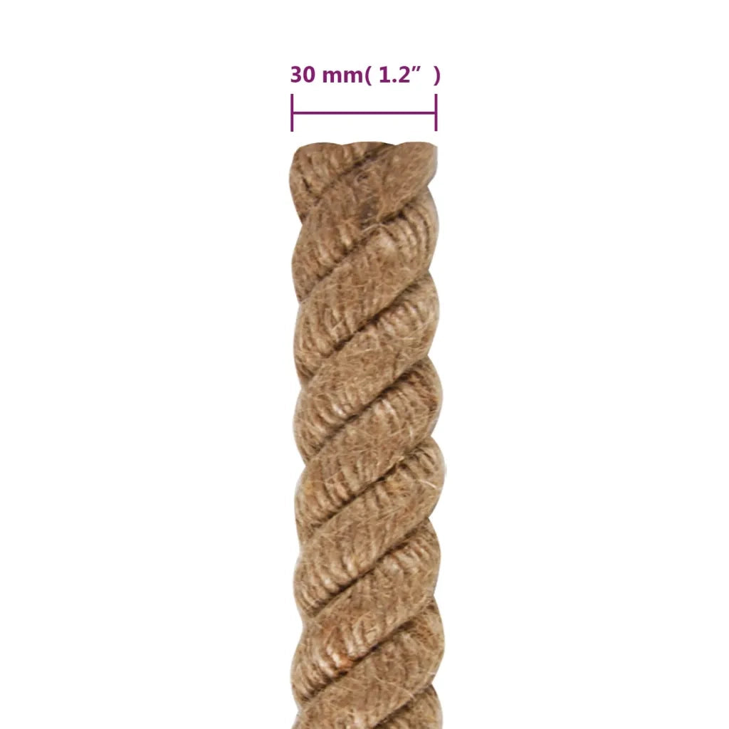 Corda | Fune in Juta Lunga 10 m Spessa 30 mm