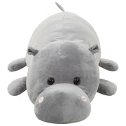Giocattolo di Peluche Ippopotamo Grigio 80245