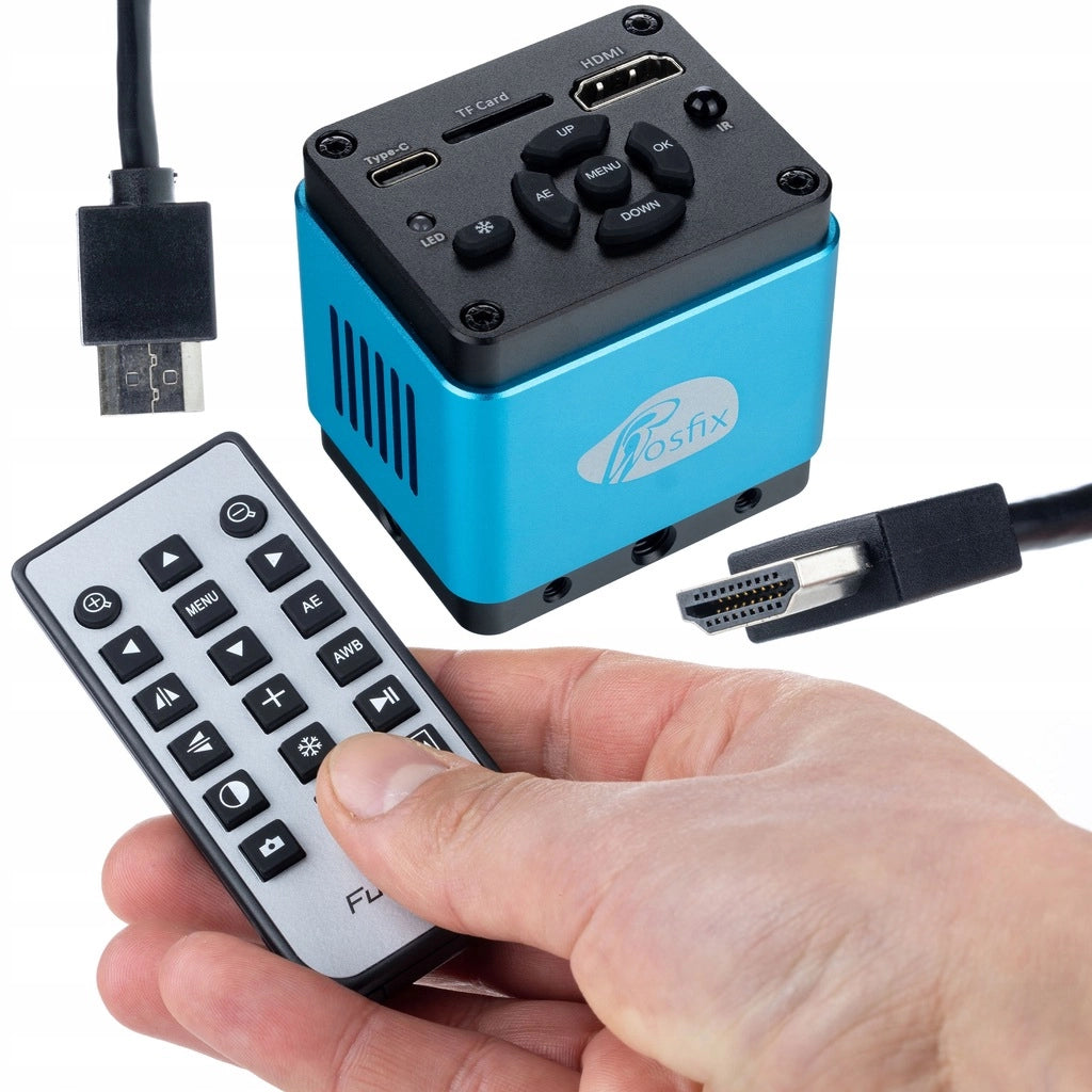Mikroscopio Digitale Earth Pro MCEP-0.5X con Camera Aquarius PRO KMAP-HDMI-USBC 8