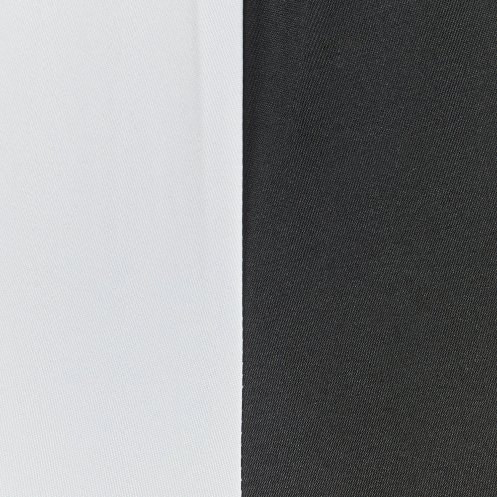 Ombrellone da giardino in tessuto poliestere blu con palo in alluminio nero e bianco ⌀ 245 cm Elegante e moderno