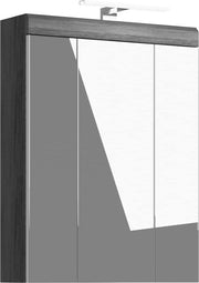 Vanity Badkamer - Dimensioni 60 x 79 x 18 cm - Replica Roccia Argento