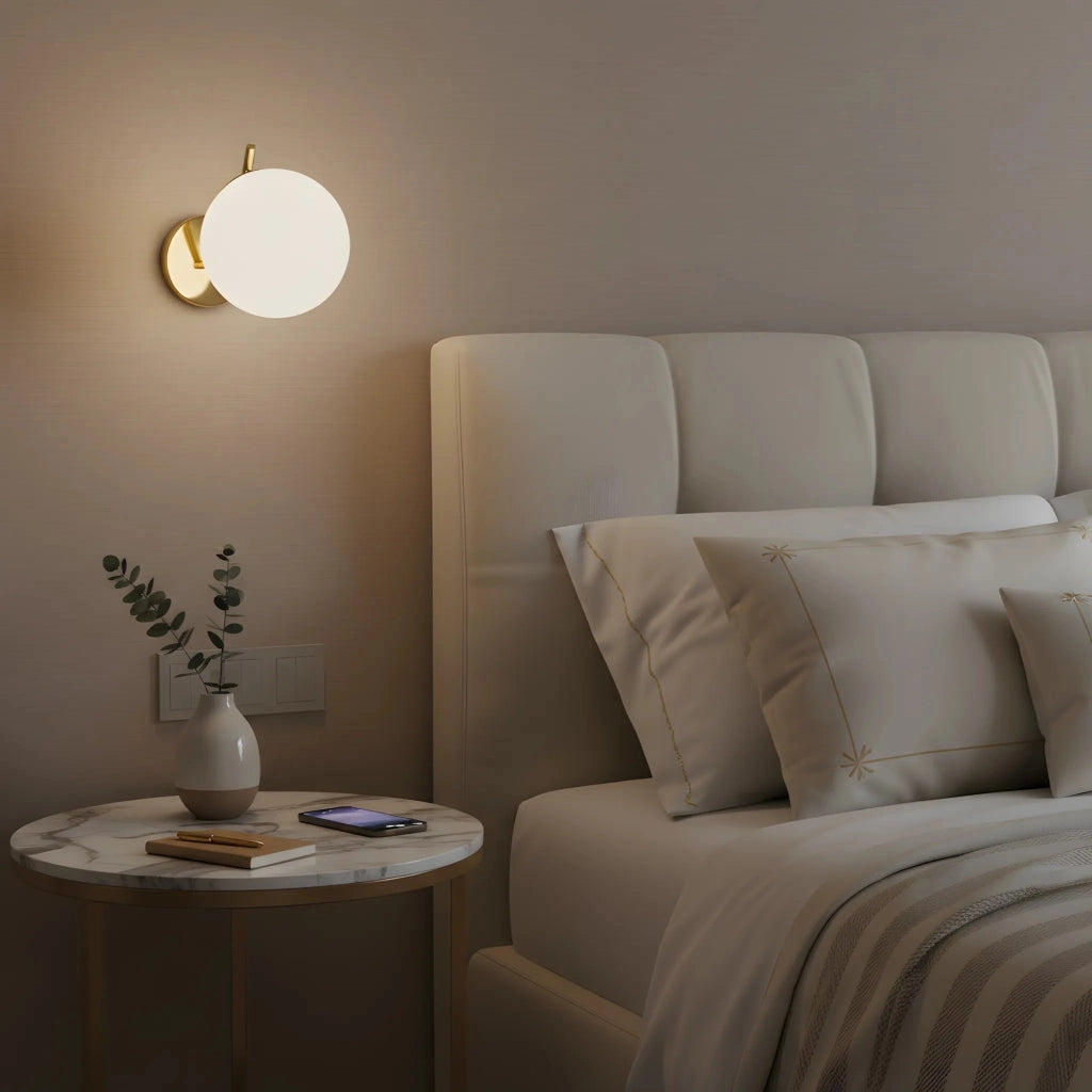 Lampada Da Parete G100-1w Gold