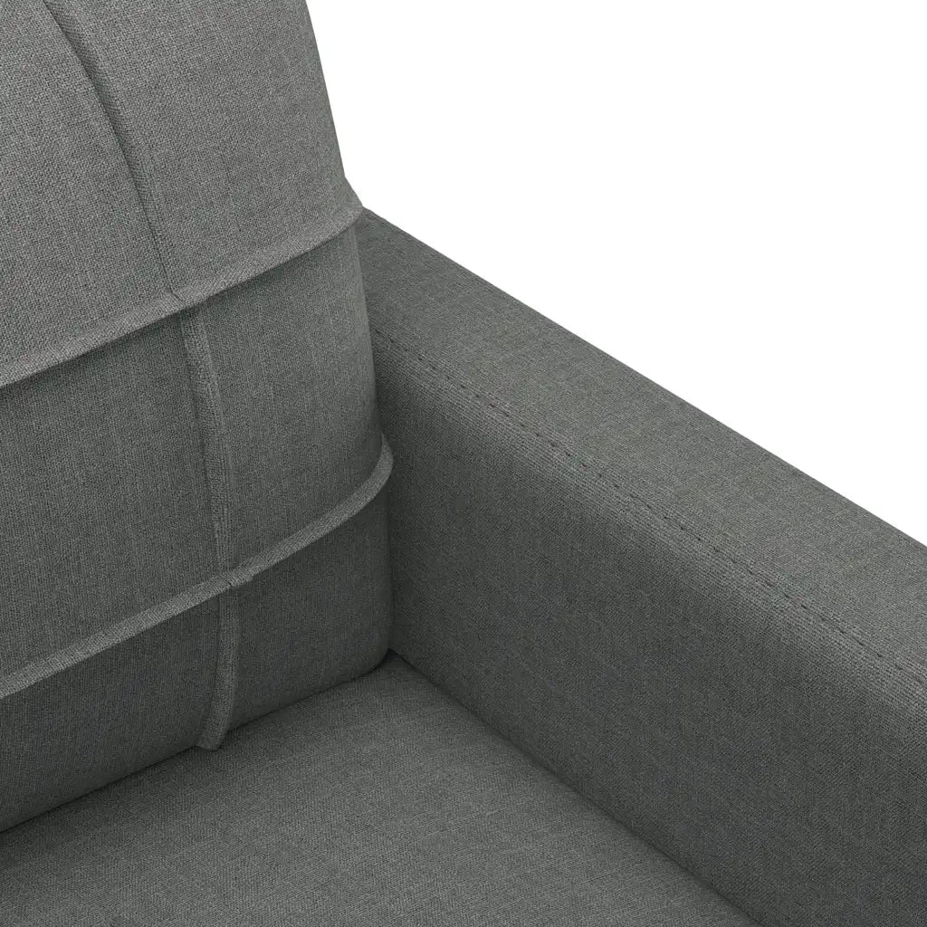 Divano a 3 Posti-Sofa 3 Posti Grigio Chiaro 180 cm in Tessuto 676162