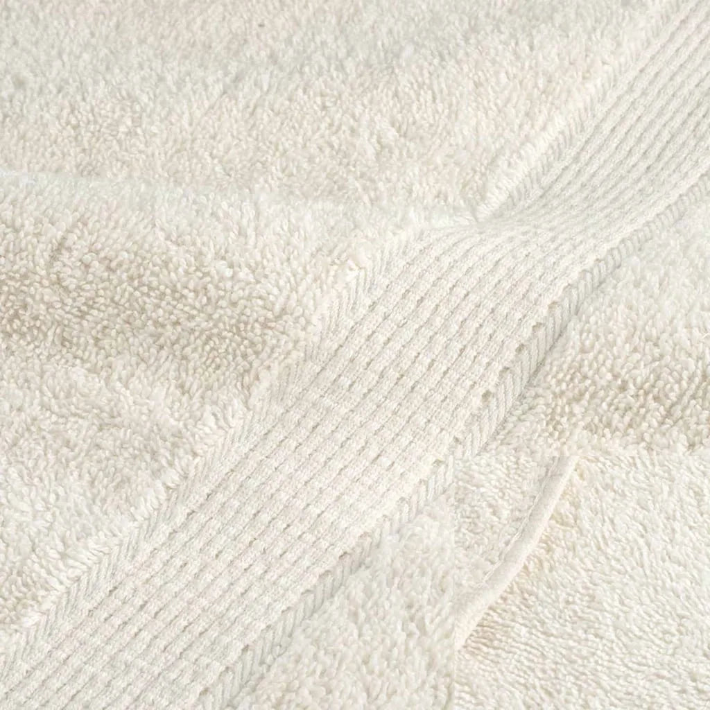 Asciugamano per Ospiti SOLUND 2 pcs Crema 15 x 21 cm 550 gsm 137464