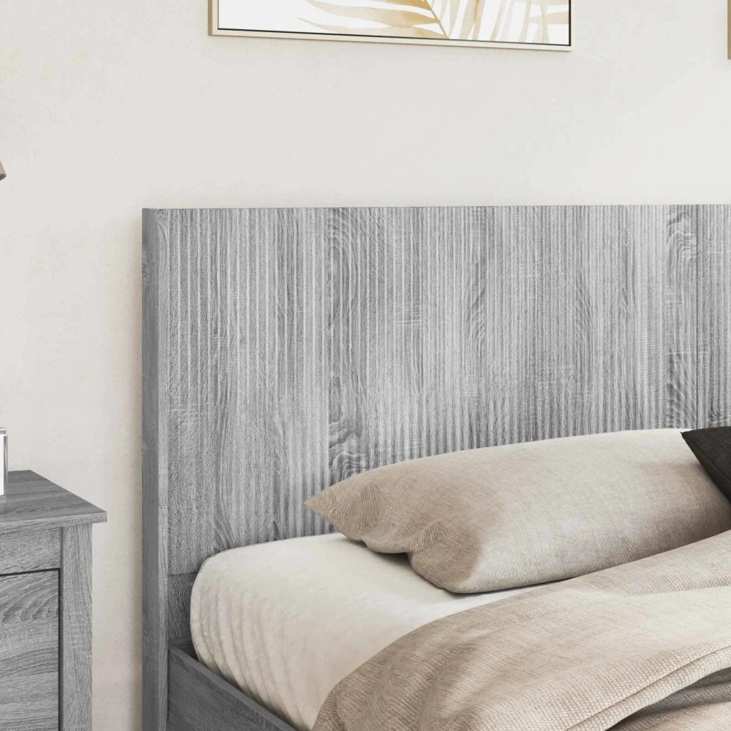 Testiera Letto Sonoma grigio Legno ingegnerizzato 889561