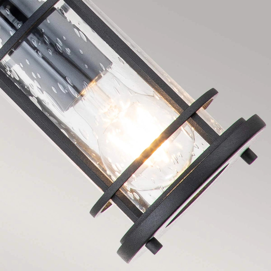 Lampada a sospensione esterna nera E27 60W Feiss Lighthouse