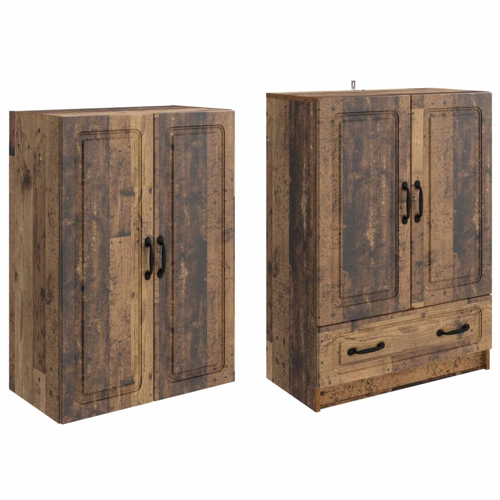 Set di armadi 2 pz Legno antico Legno ingegnerizzato 3416941