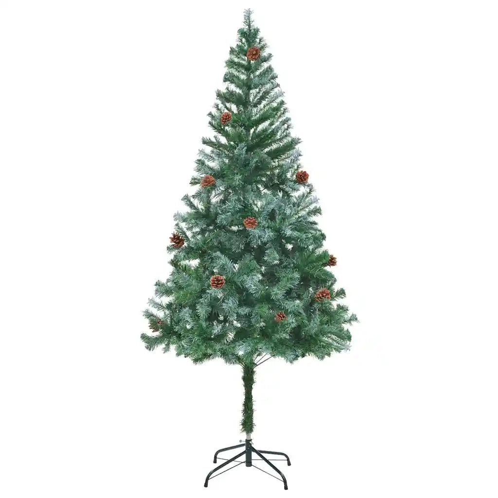 Albero di Natale artificiale Verde 180 cm PVC e Acciaio 3396713