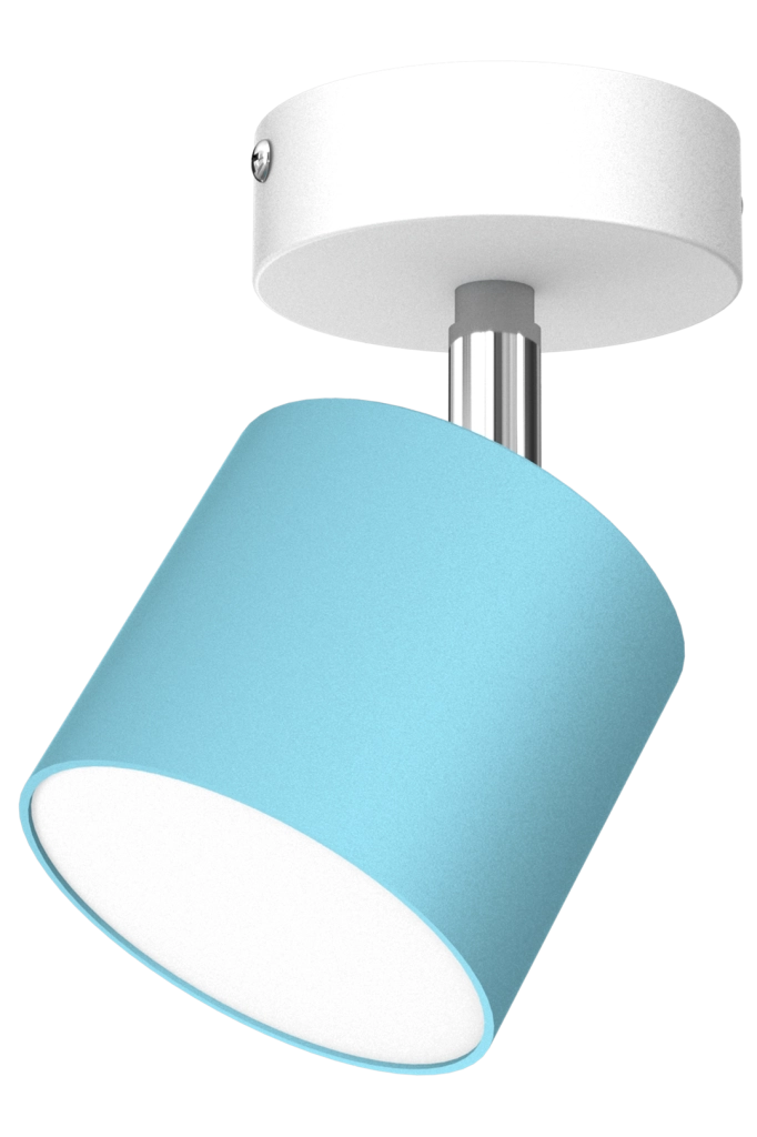 Spot parete/soffitto DIXIE 1x20W GX53 blu Milagro MLP7604