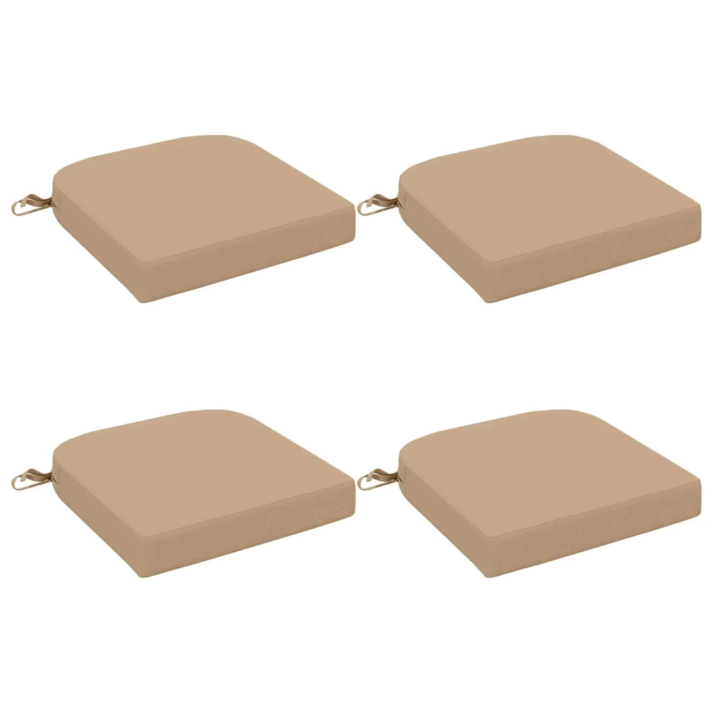 Cuscini per sedile a 4 pezzi SOEST 4 pcs 100% Poliestere Sabbia 945174