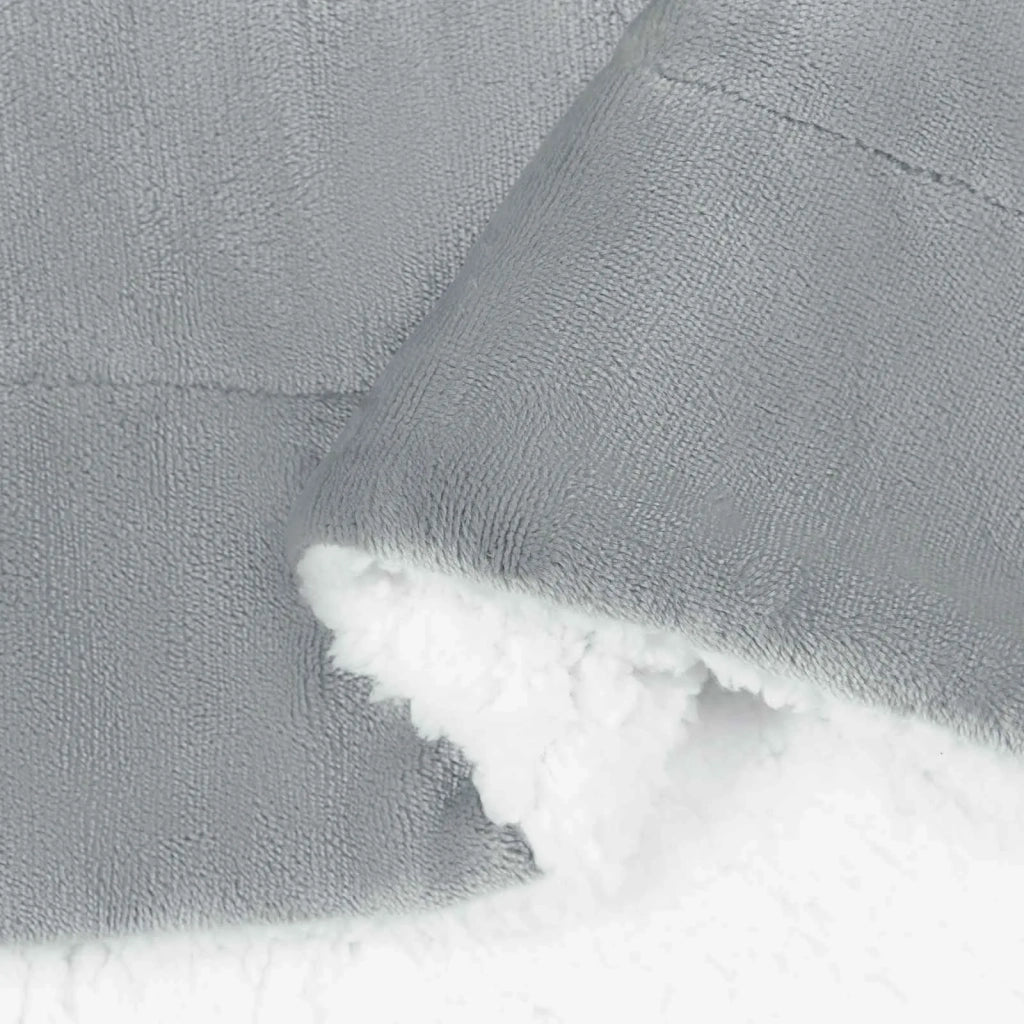 Coperta Grigio 130 x 150 cm Panno 42016985
