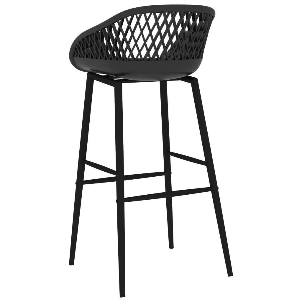 Set da Bar 5 pz Bianco e Nero 3057431