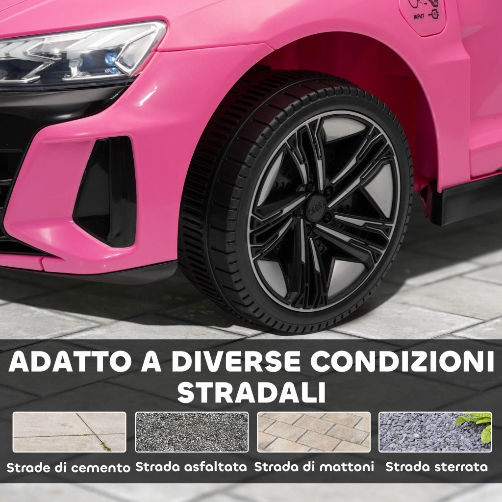 Auto Elettrica con Telecomando ¨C Xylo ¨C Rosa 103x58x41 cm