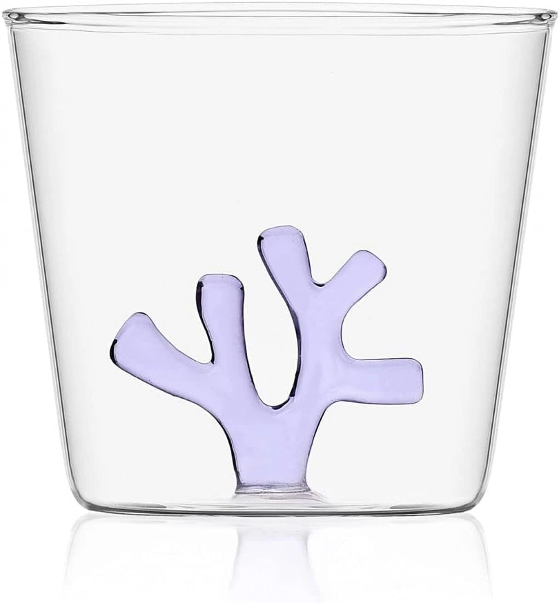 Bicchiere Tumbler Corallo Lilla 35cl Coral Reef