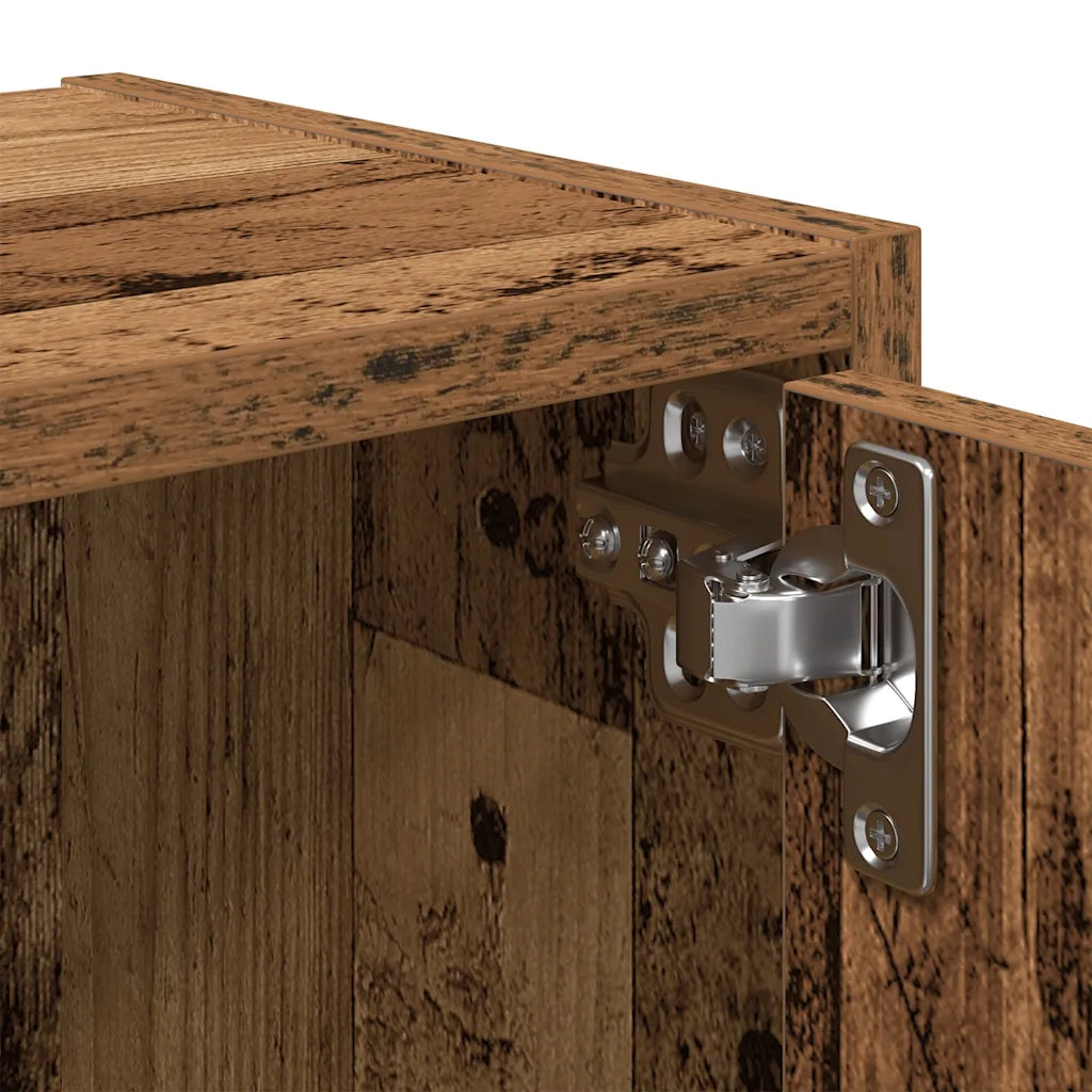 Libreria Legno Vecchio 40x24x77 cm in Truciolato 860371