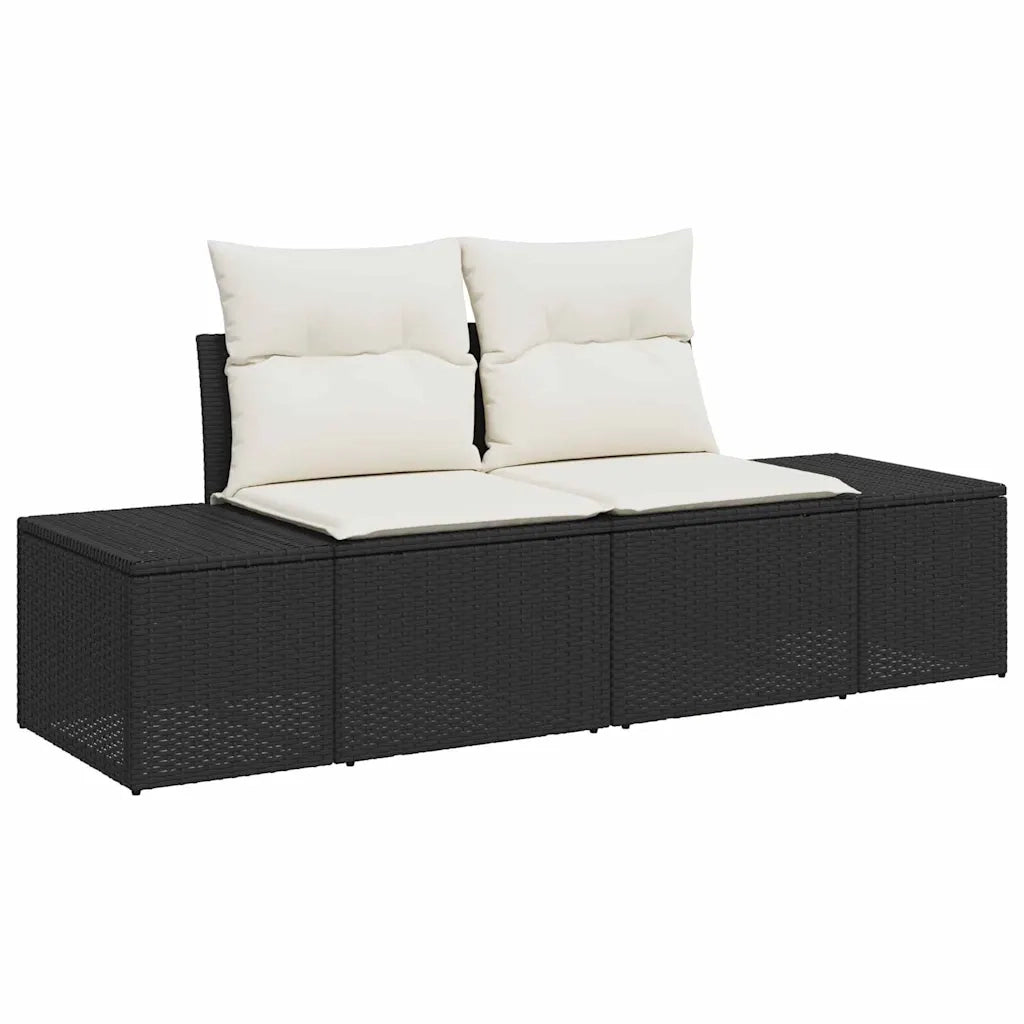 Set Divano da Giardino con cuscino 8 pcs polyrattan 3347177