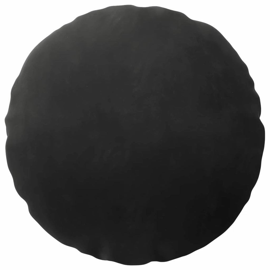 Federa 2 pcs HEERLEN Nero Ø 30 cm Velluto 921895