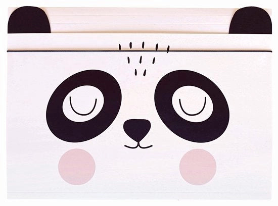 Carta da disegno A4 - mappa elastica per bambini - realizzata in forte cartone - tocco morbido - stampata all'interno e all'esterno - forma divertente - panda