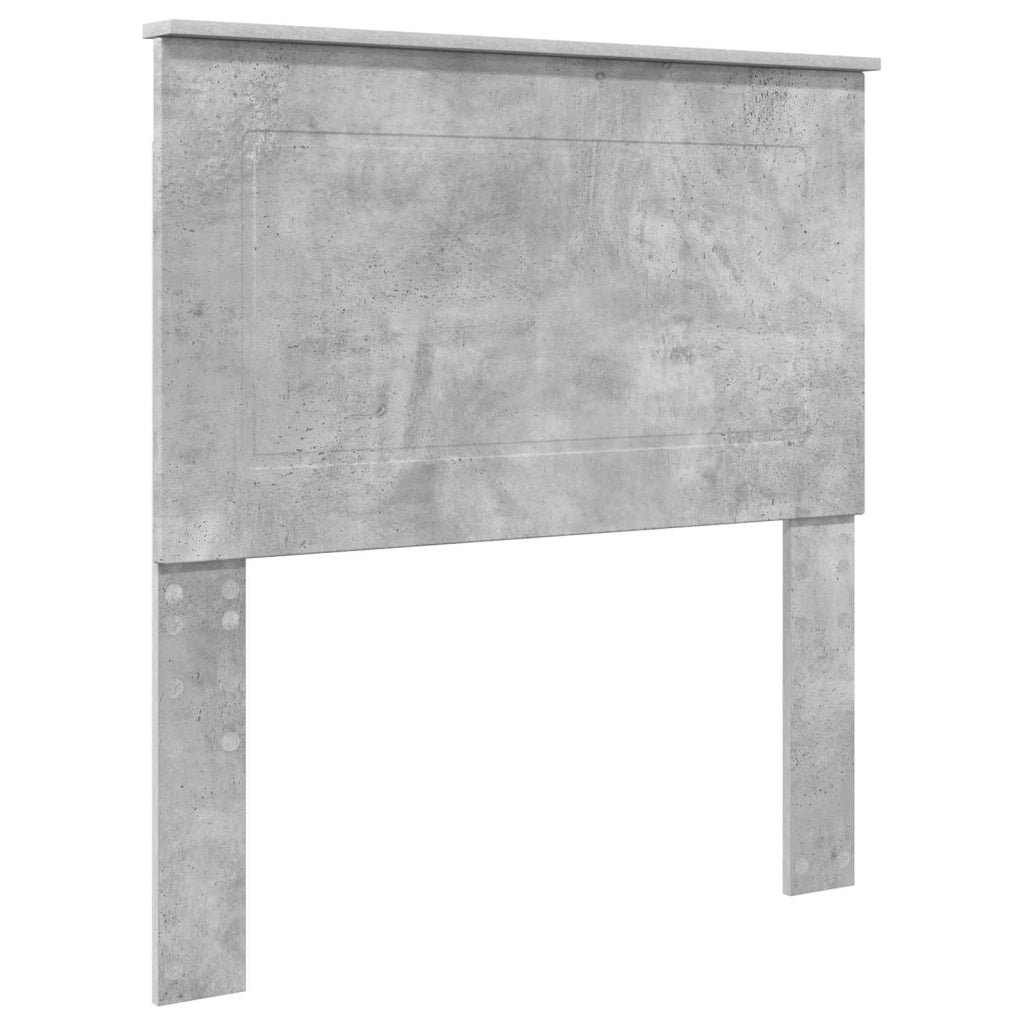 Struttura del letto Grigio Certo e Argento 75 x 190 cm