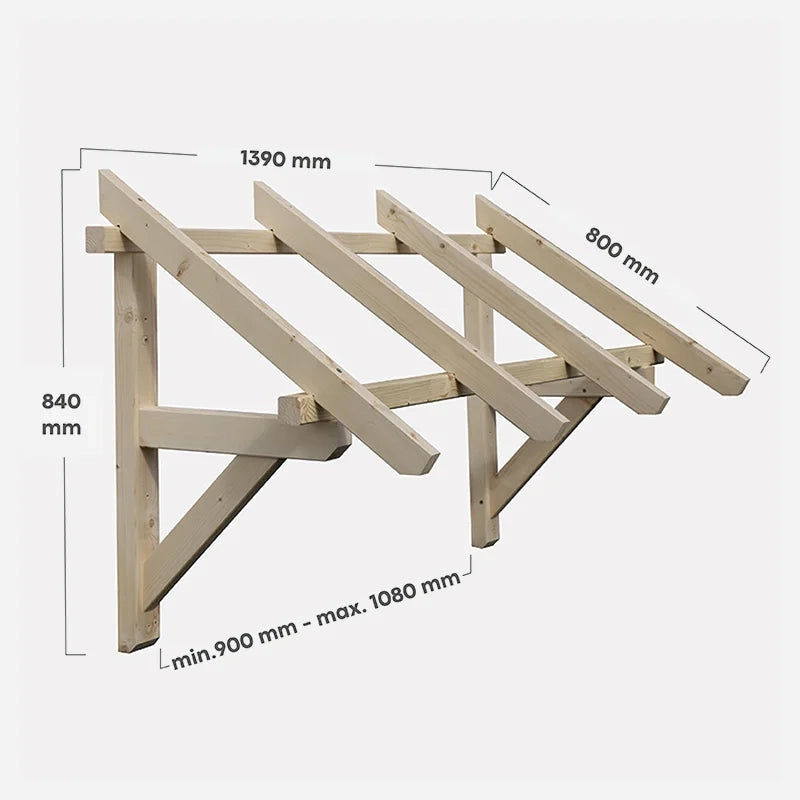 Tenda per porta d'ingresso 139 cm