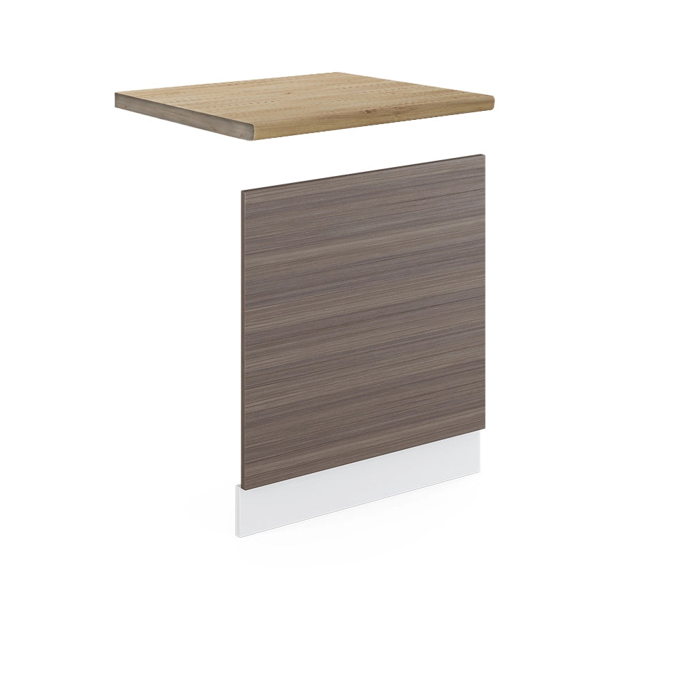 Vicco Pannello frontale Grigio 60 cm , PL Rovere