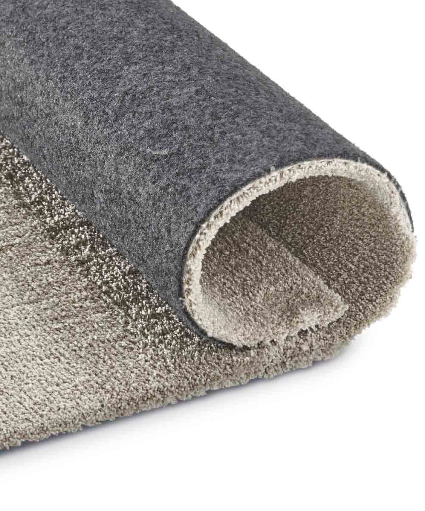 Tappeto FEEL BEIGE cm.200x290 tinta unita moderno, pelo morbido resistente e lavabile in lavatrice