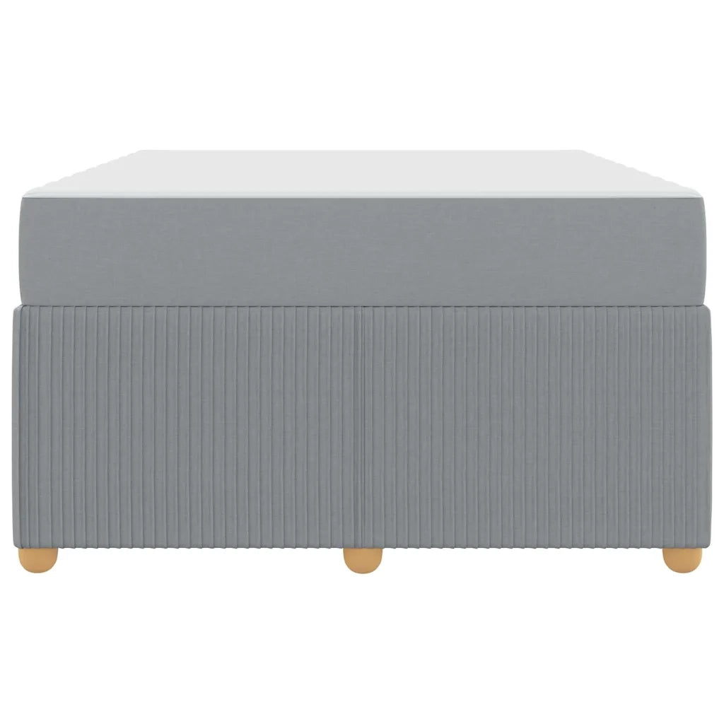 Letto matrimoniale | Letto per adulti | Struttura del letto Grigio chiaro 120 x 200 cm Tessuto