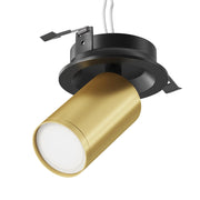 Maytoni Lampada da Incasso FOCUS S 1 luce GU10 nero alluminio