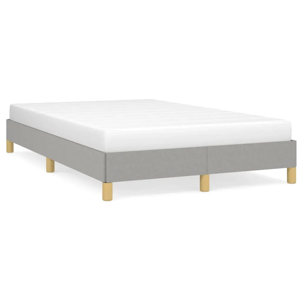 Giroletto senza Materasso Grigio Chiaro 120x200 cm Tessuto 346802
