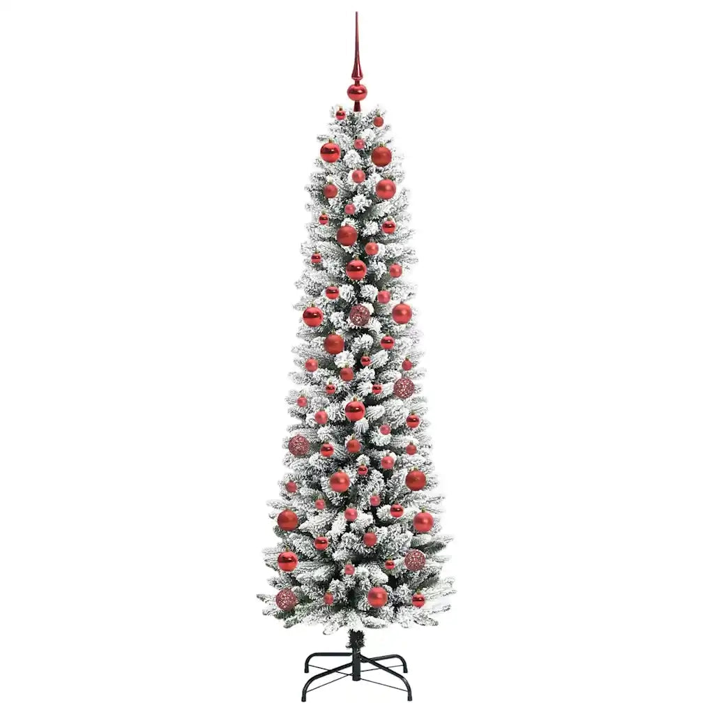 Albero di Natale artificiale con 300 LED Bianco 180 cm 3396105