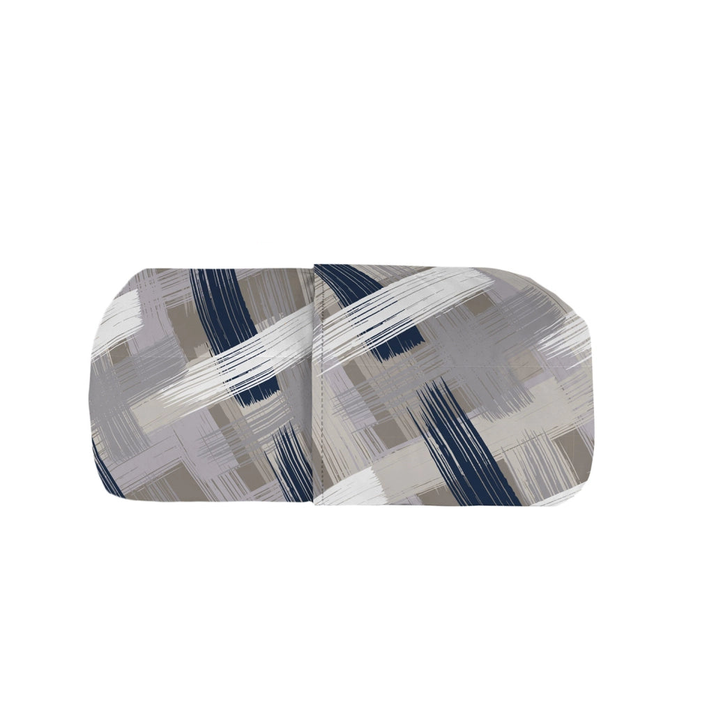 Trapuntino Double Face Estivo Singolo in Microfibra 100 gr con Stampa Pennellate Basic