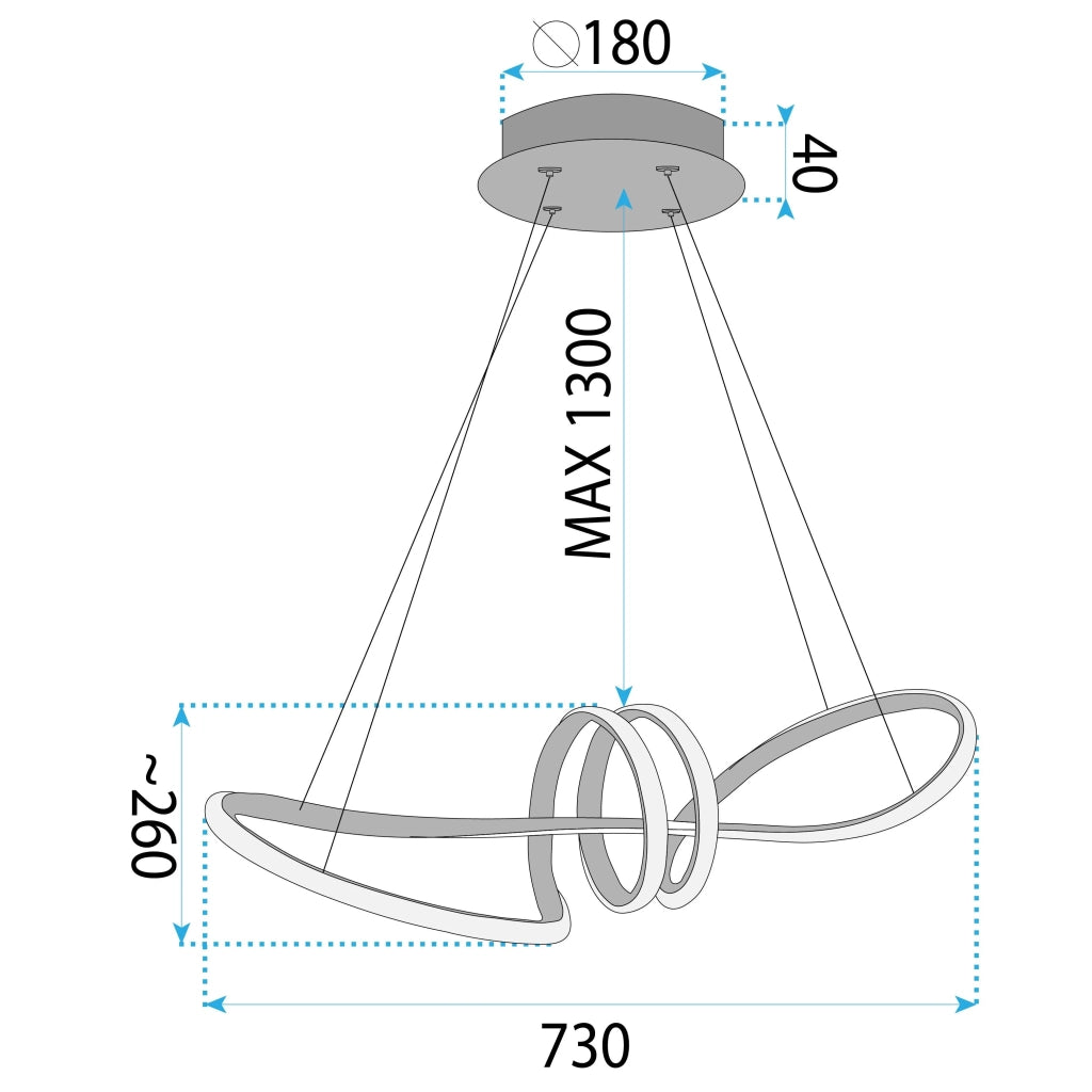 Lampada Led Lhj036-cp Gold