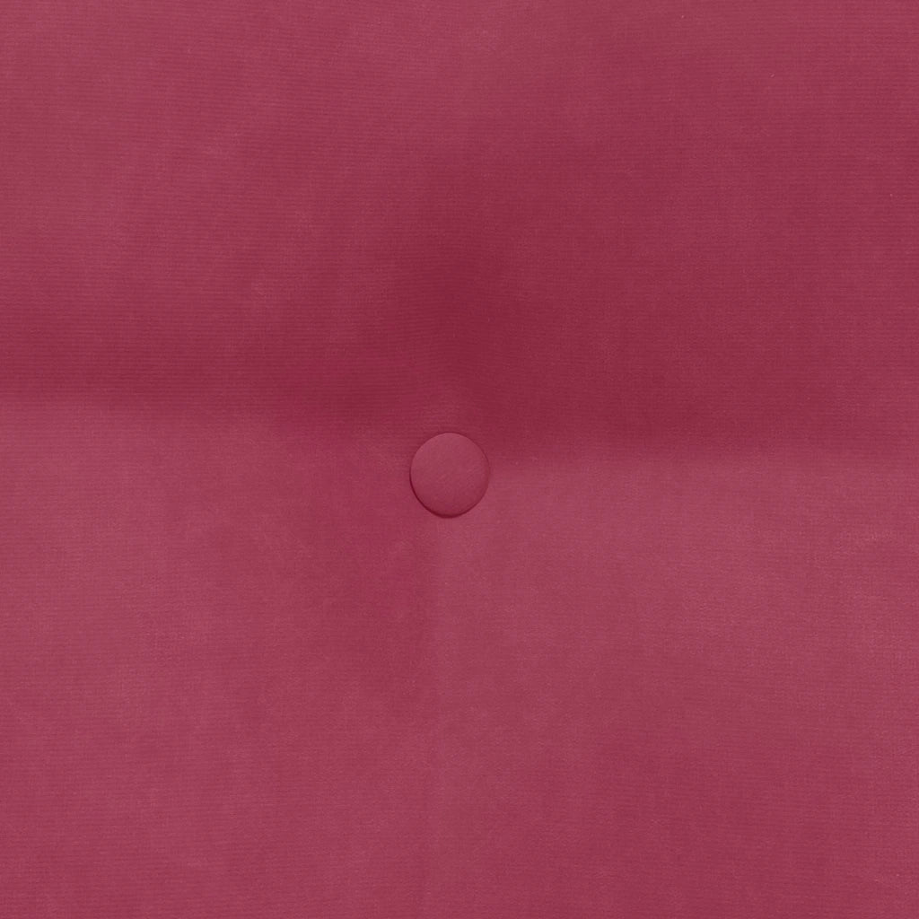 Cuscino per Schiena | Cuscino dorsale Rosso Vino 80 x 24 x 50 cm Velluto