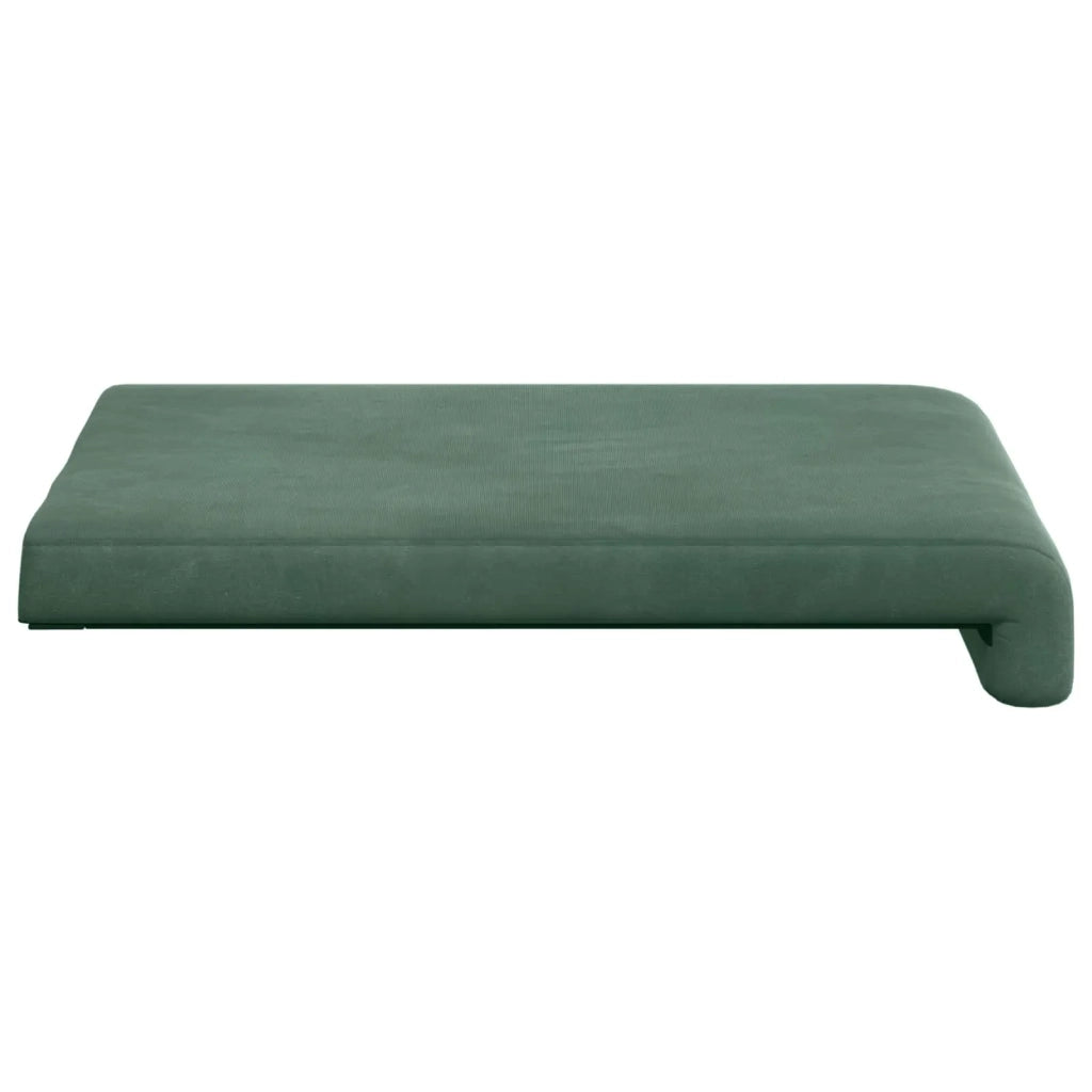 Cuscino per panchina 2 pcs Velluto Verde Mare Profondità 35 cm 42043032