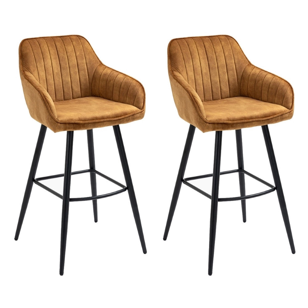 Sedia da bar BODIE (curry)