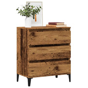 Credenza Legno Vecchio 60x35x70 cm in Legno Multistrato 856482