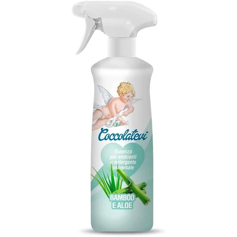 COCCOLATEVI ESSENZA PER AMBIENTI IN SPRAY DA 750 ML BAMBOO E ALOE