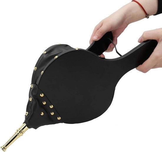 Blowtorch Manuale per Camini a Fiamma Aperta - Grande Blazer in Pelle per BBQ e Uso Esterno