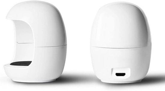 Lampada LED ungueale UV a forma di uovo bianca 6W per unghie single gel manicure