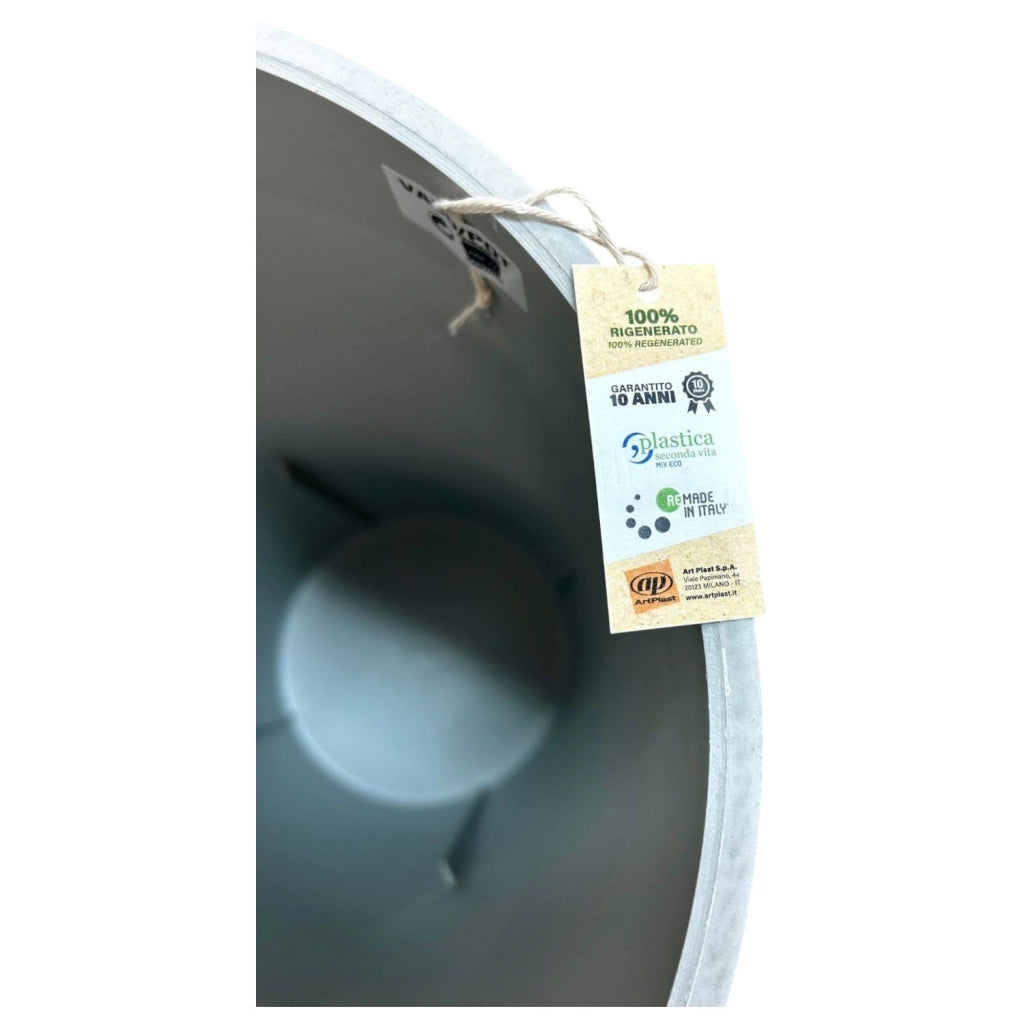 VASO CONICO ALTO BIANCO 29x52 ArtPlast