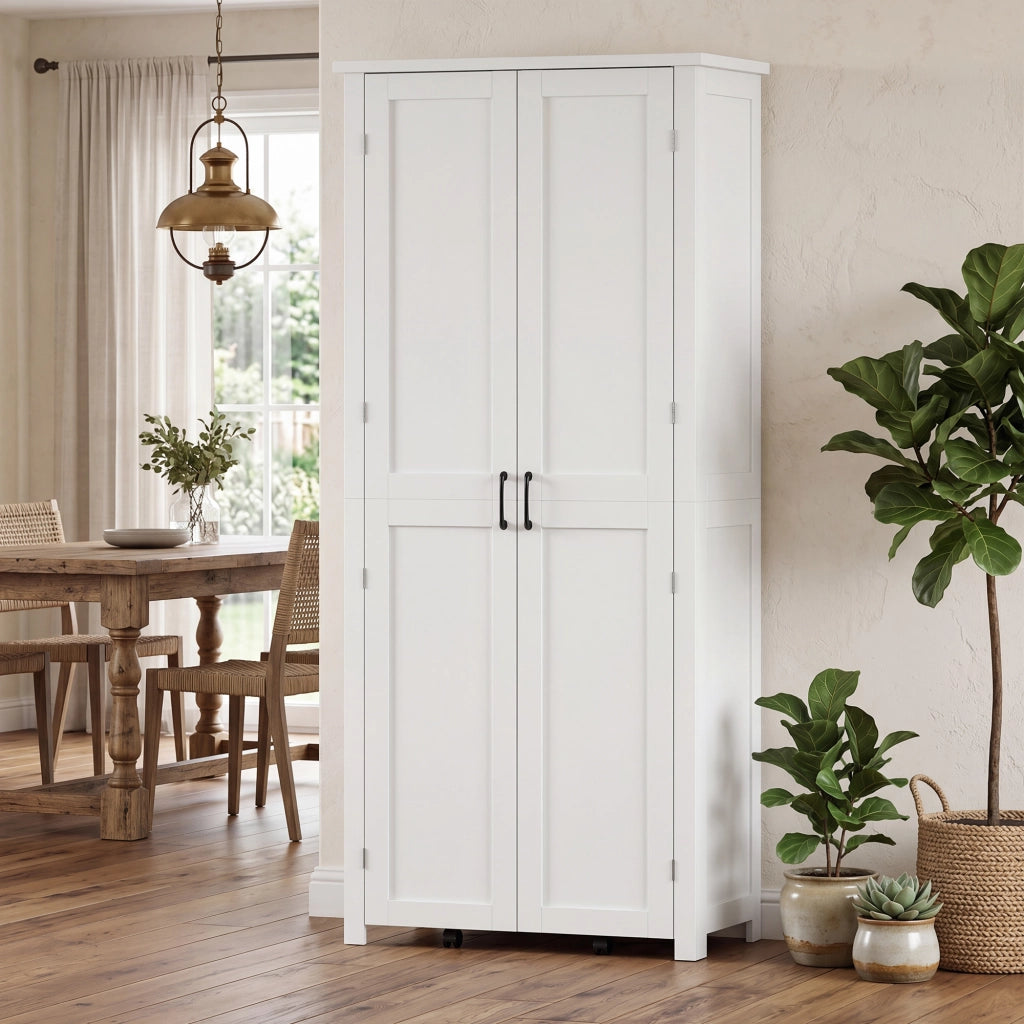 Mobile Cucina con Ante e Cassetti ¨C Zephmum ¨C Bianco
