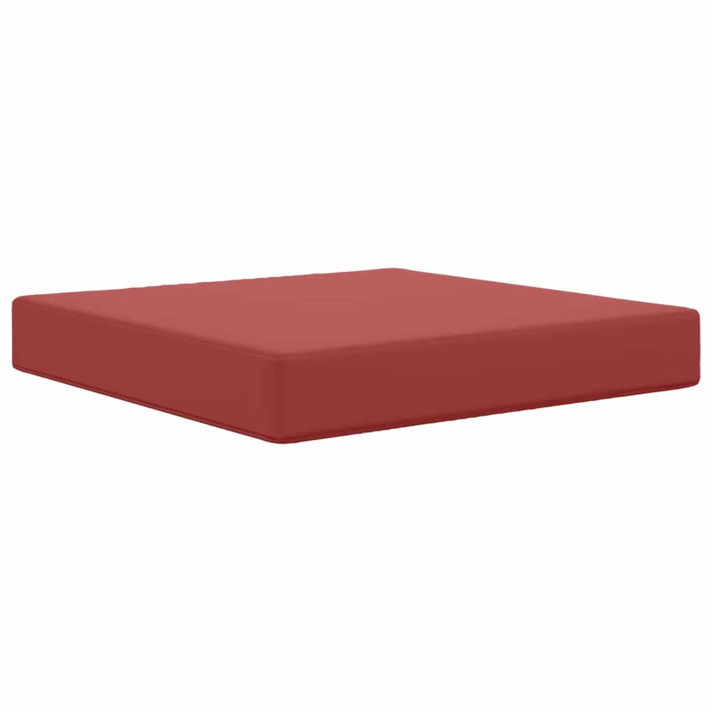 Cuscino per divano da esterno Rosso vino 60 x 60 x 8 cm 900702