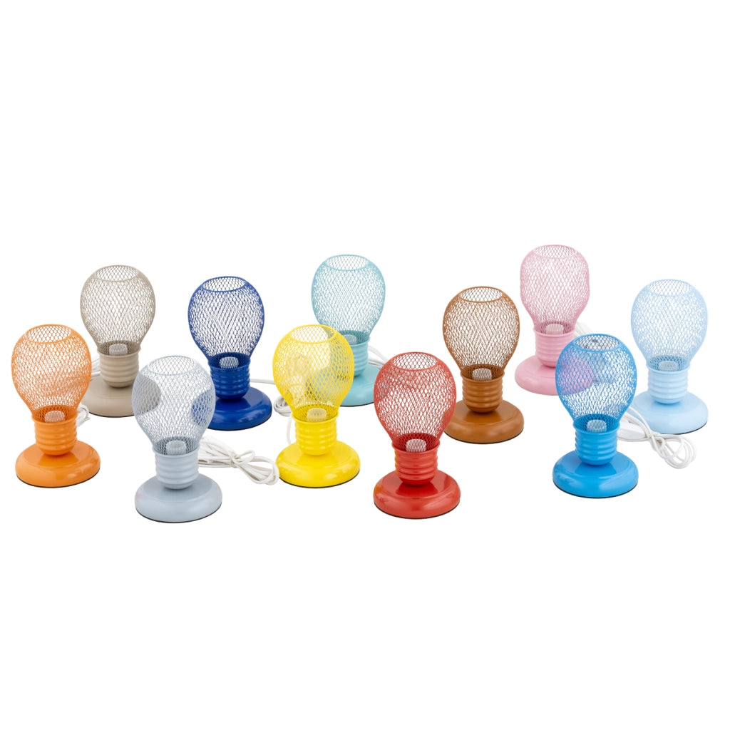 Lampada notte bimbi PIKOLO bulbo rosa E14 10W Alfa
