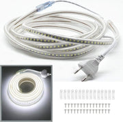 Faro LED a LED a 10m, 2835 SMD, 144 LED/m, 220V, IP65 Resistente all'Acqua