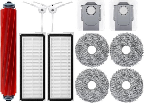 Accessori per robot aspirapolvere compatibili con Roborock P10 PRO - 11 pezzi